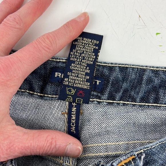 Request Women's Midrise Embellished  Front and Back Pocket Jeans - Size 5 - Y2k - Picture 5 of 11